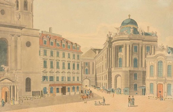 Carl_Schütz_Wien_Michaelerplatz